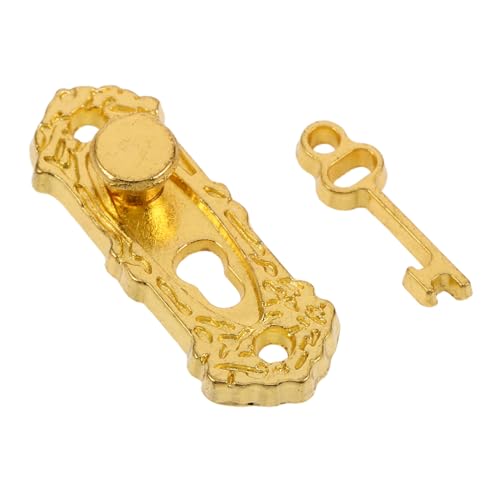 Toyvian 1 Satz puppenhaus türschloss kleine Spielzeugeisenbahn Laternen zu Hause Faltbare Laternen Rahmen Staffelei Figur Puppenhaus Wasserspender Bausatz Puppenhaustür Legierung Golden Toyvian 1 Satz puppenhaus türschloss kleine Spielzeugeisenbahn Laternen zu Hause Faltbare Laternen Rahmen Staffelei Figur Puppenhaus Wasserspender Bausatz Puppenhaustür Legierung Golden von Toyvian
