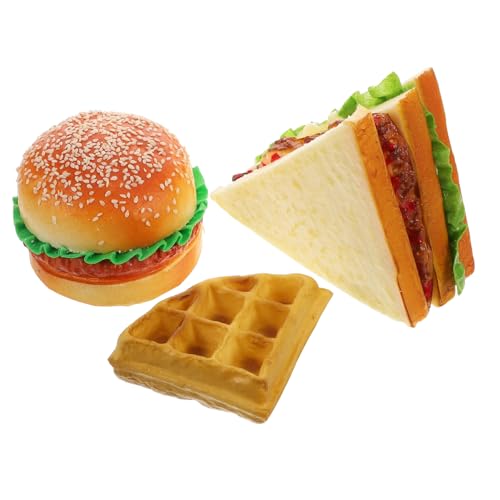 Toyvian 1 Satz simuliertes Brot für interaktives kinderküche zubehör Display Rack Magazine Racks Kinderburger Faux-Food- winziges Lebensmittelmodell PVC Toyvian 1 Satz simuliertes Brot für interaktives kinderküche zubehör Display Rack Magazine Racks Kinderburger Faux-Food- winziges Lebensmittelmodell PVC von Toyvian