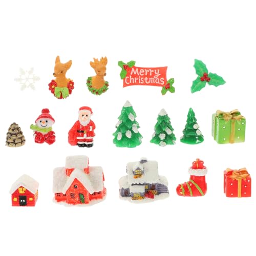 Toyvian 1 Satz weihnachtsdeko Weihnachts Figuren Weihnachten wichtelgeschenk wheinachtsgeschenke weihnachtsbäume geschmückt Ihr Bausatz klein Weihnachtsminiaturen-Set Miniaturfiguren Harz Toyvian 1 Satz weihnachtsdeko Weihnachts Figuren Weihnachten wichtelgeschenk wheinachtsgeschenke weihnachtsbäume geschmückt Ihr Bausatz klein Weihnachtsminiaturen-Set Miniaturfiguren Harz von Toyvian