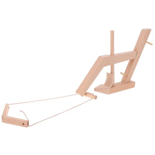 Toyvian 1 Satz zum Zusammenbauen Holz Modellbau DIY Holzspielzeug Holzbearbeitung Materialien Montagespielzeug DIY-Modell eines landwirtschaftlichen Werkzeugs hölzern von Toyvian