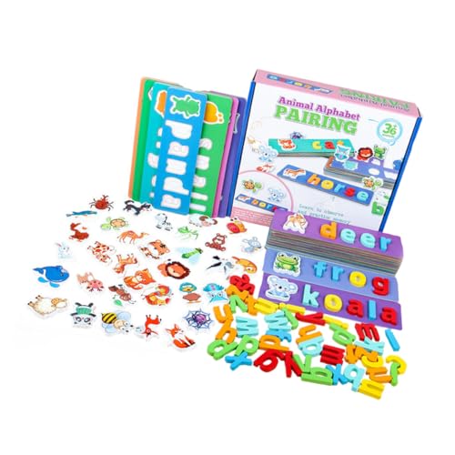 Toyvian 1 Satz zur Alphabeterkennung Alphabet- Buchstaben-Karteikarten buchstabenpuzzle holzpuzzle 26 Alphabete Englisches kognitives Papier Toyvian 1 Satz zur Alphabeterkennung Alphabet- Buchstaben-Karteikarten buchstabenpuzzle holzpuzzle 26 Alphabete Englisches kognitives Papier von Toyvian