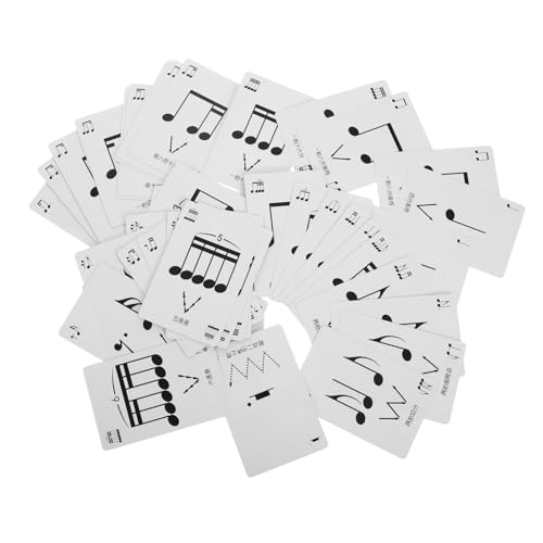 Toyvian Rhythmus-lernkarten Musikunterrichts-Tool Notationslesen Für Schüler Auf Verschiedenen Niveaus Toyvian Rhythmus-lernkarten Musikunterrichts-Tool Notationslesen Für Schüler Auf Verschiedenen Niveaus von Toyvian