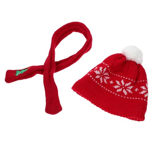 Toyvian 1 Set 20cm Puppenpullover Schal Mütze Weihnachten Mini Schneemann Mütze Schal weihnachtsbaumdeko weihnachtsbäume geschmückt Weihnachtsmütze und Bart Mini-Hut Minihut zum Basteln Toyvian 1 Set 20cm Puppenpullover Schal Mütze Weihnachten Mini Schneemann Mütze Schal weihnachtsbaumdeko weihnachtsbäume geschmückt Weihnachtsmütze und Bart Mini-Hut Minihut zum Basteln von Toyvian