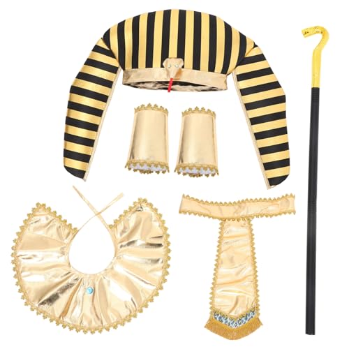 Toyvian 1 Set Ägyptischer Cosplay Kostüm Imitiert Darstellendes Outfit Ägyptischer Dress Up Kostüm Halloween Kostüm Set Toyvian 1 Set Ägyptischer Cosplay Kostüm Imitiert Darstellendes Outfit Ägyptischer Dress Up Kostüm Halloween Kostüm Set von Toyvian