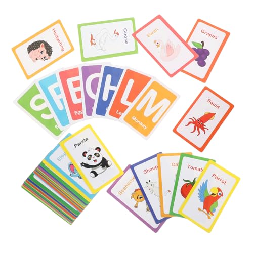 Toyvian 1 Set Alphabet Karten Für Kleinkinder Babys Die Pädagogische Party Cartoon Kinderspielzeug Cartoon Lernkarten Interessantes Kinderspielzeug Kinderzubehörpapier Toyvian 1 Set Alphabet Karten Für Kleinkinder Babys Die Pädagogische Party Cartoon Kinderspielzeug Cartoon Lernkarten Interessantes Kinderspielzeug Kinderzubehörpapier von Toyvian