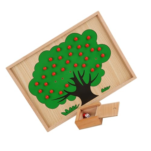 Toyvian 1 Set Apfelzähl Lehrmittel Kinderspielzeug Äpfel Zählspielzeug Lernspielzeug Kindergarten Zubehör Puzzle Apfel Zahlen Kognitives Paarungsspielzeug Passendes Grünes Holz Toyvian 1 Set Apfelzähl Lehrmittel Kinderspielzeug Äpfel Zählspielzeug Lernspielzeug Kindergarten Zubehör Puzzle Apfel Zahlen Kognitives Paarungsspielzeug Passendes Grünes Holz von Toyvian