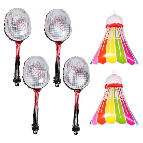 Toyvian 1 Set Aufblasbare Badminton Sportball Ballons Party Dekorationen Zum Thema Sport Badminton Party Anhänger Fußball Ballons Badminton Badminton Ballon Aus Aluminiumfolie Toyvian 1 Set Aufblasbare Badminton Sportball Ballons Party Dekorationen Zum Thema Sport Badminton Party Anhänger Fußball Ballons Badminton Badminton Ballon Aus Aluminiumfolie von Toyvian