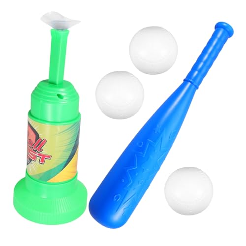 Toyvian 1 Set Baseballspielzeug Kleines Automatisches Kinderspielzeug Baseball Baseball Startspielzeug Softball Pitching Maschine Baseballschläger Eltern Kind von Toyvian