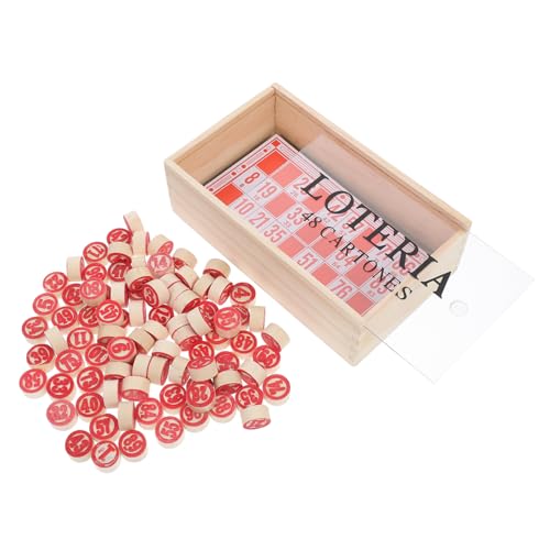 Toyvian Tragbares Set Für Kinder – Bingo-brettspiel Russische Bingo-Zahlen Reiseset Für Kinder Toyvian Tragbares Set Für Kinder – Bingo-brettspiel Russische Bingo-Zahlen Reiseset Für Kinder von Toyvian