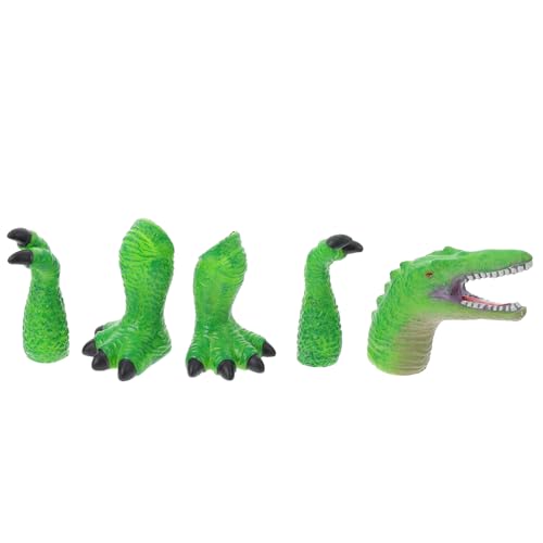 Toyvian 1 Set Dinosaurier Fingerpuppen Dinosaurier Dinosaurier Fingerpuppen Dinosaurier Cosplay Kostüm Rollenspiel Performance Handschuhe Handpuppe Rollenspiel Puppe Grünes Toyvian 1 Set Dinosaurier Fingerpuppen Dinosaurier Dinosaurier Fingerpuppen Dinosaurier Cosplay Kostüm Rollenspiel Performance Handschuhe Handpuppe Rollenspiel Puppe Grünes von Toyvian