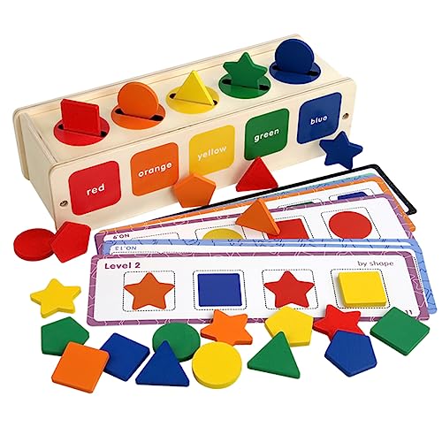 Toyvian 1 Set Formsortierspielzeug Für Mädchen Für Babys Mädchenspielzeug Kleinkindspielzeug Für Mädchen Für Kleinkinder Pädagogisches Kleinkindspielzeug Lernspielzeug Babyspielzeug Holz von Toyvian