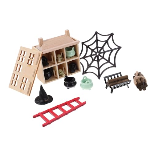Toyvian 1 Set Halloween-puppenhaus-Dekoration, Mikro-landschaftsbau-Ornamente, Festliche Dekoration Toyvian 1 Set Halloween-puppenhaus-Dekoration, Mikro-landschaftsbau-Ornamente, Festliche Dekoration von Toyvian