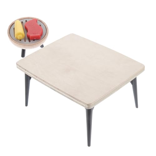 Toyvian 1 Set Holz Grill Modell Simulation Grill Decor Küchengeräte Mini Grill Decor Toyvian 1 Set Holz Grill Modell Simulation Grill Decor Küchengeräte Mini Grill Decor von Toyvian