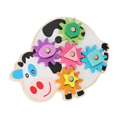 Toyvian 1 Set Holzspielzeug Bunte Lernspielzeuge Kuhform Pädagogisches Drehspielzeug Für Geschenkidee Zum Geburtstag Farben Lernen Mit Holzbausteinen Toyvian 1 Set Holzspielzeug Bunte Lernspielzeuge Kuhform Pädagogisches Drehspielzeug Für Geschenkidee Zum Geburtstag Farben Lernen Mit Holzbausteinen von Toyvian