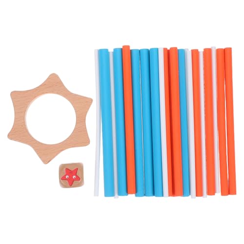 Toyvian 1 Set Holzstab-Familienspiel-Set, Gleichgewichts- und Geduldstraining, Lernspielzeug, interaktives Denksport-Spielzeug für Kinder und Erwachsene Toyvian 1 Set Holzstab-Familienspiel-Set, Gleichgewichts- und Geduldstraining, Lernspielzeug, interaktives Denksport-Spielzeug für Kinder und Erwachsene von Toyvian
