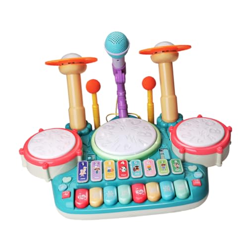 Toyvian 1 Set Kindertrommel Set Babyspielzeug Musikinstrument Musikspielzeug Musikunterricht Multifunktionales Musikspielzeug Kreatives Himmelblau Toyvian 1 Set Kindertrommel Set Babyspielzeug Musikinstrument Musikspielzeug Musikunterricht Multifunktionales Musikspielzeug Kreatives Himmelblau von Toyvian