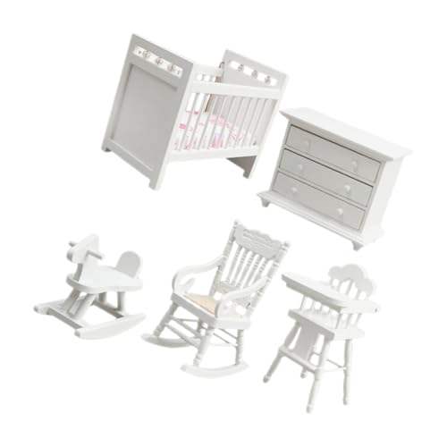 Toyvian 1 Set Kinderzimmer Set Mini Möbel Für Puppenhaus Puppenhausmöbel Modellpuppenmöbel Puppenhausmöbel Puppenhaus Szenenlayout Puppenhaus Weiß Holz Toyvian 1 Set Kinderzimmer Set Mini Möbel Für Puppenhaus Puppenhausmöbel Modellpuppenmöbel Puppenhausmöbel Puppenhaus Szenenlayout Puppenhaus Weiß Holz von Toyvian