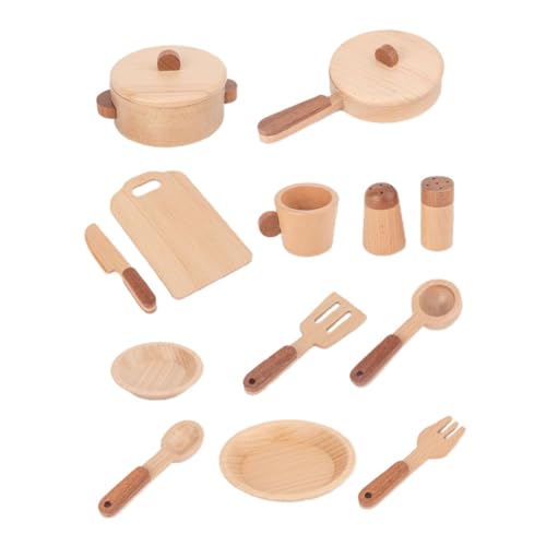 Toyvian 1 Set Küchen Kochgeschirr Imitation Besteck Für Rollenspiele Aus Buchenholz Küchenutensilien Für Zur Der Kreativität Toyvian 1 Set Küchen Kochgeschirr Imitation Besteck Für Rollenspiele Aus Buchenholz Küchenutensilien Für Zur Der Kreativität von Toyvian