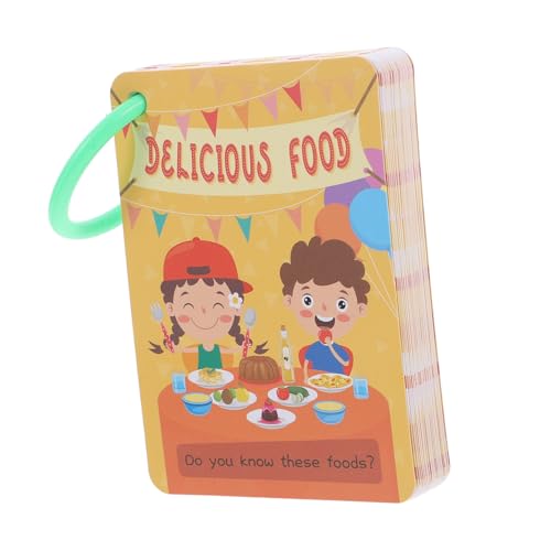 Toyvian 1 Set Lebensmittelbewusstseinskarten Spiele Für Babys Lernkarten Lebensmittel Kognitionskarten Tragbare Karte Lernzubehör Lebensmittelkarte Gelbes Papier Toyvian 1 Set Lebensmittelbewusstseinskarten Spiele Für Babys Lernkarten Lebensmittel Kognitionskarten Tragbare Karte Lernzubehör Lebensmittelkarte Gelbes Papier von Toyvian