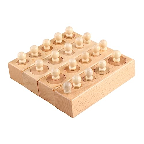 Toyvian Interaktives Lernset Holz-zylinderspielzeug Bausteine puzzlespielzeug Fädelspielzeug Für Kinder Toyvian Interaktives Lernset Holz-zylinderspielzeug Bausteine puzzlespielzeug Fädelspielzeug Für Kinder von Toyvian
