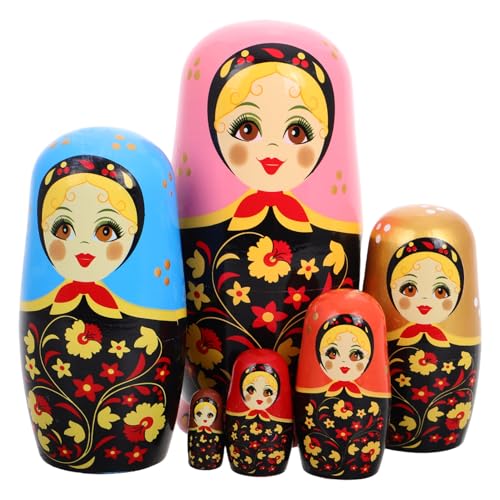 Toyvian 1 Set Matroschka Mädchen Für Stapelbare Puppen Basteln Nistpuppen Für Russische Nistpuppen Dekorative Stapelpuppen Holzbausatz Aus Holz Toyvian 1 Set Matroschka Mädchen Für Stapelbare Puppen Basteln Nistpuppen Für Russische Nistpuppen Dekorative Stapelpuppen Holzbausatz Aus Holz von Toyvian