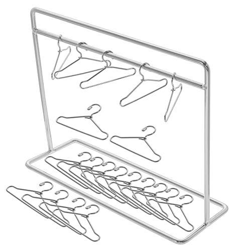 Toyvian 1 Set Mini Hanger Puppenhäuser Für Mädchen Puppen Mini Puppe Babypuppe Plüsch Doll Ladybug Dollhaus Mädchen Outfits Kleidung Hanging Rack Mädchen Kleidung Silber Eisen Toyvian 1 Set Mini Hanger Puppenhäuser Für Mädchen Puppen Mini Puppe Babypuppe Plüsch Doll Ladybug Dollhaus Mädchen Outfits Kleidung Hanging Rack Mädchen Kleidung Silber Eisen von Toyvian