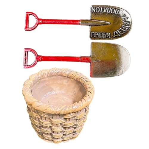 Toyvian 1 Set Mini-Schaufel für kinderspielzeug spielzeuge für spielsachen für Schaufeln zum Graben Korb Miniaturwerkzeuge Mini- Harz Toyvian 1 Set Mini-Schaufel für kinderspielzeug spielzeuge für spielsachen für Schaufeln zum Graben Korb Miniaturwerkzeuge Mini- Harz von Toyvian