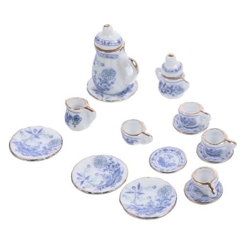Toyvian 1satz Miniatur Porzellan Teeservice Für Teiliges Hochwertiger Für Rollenspiele Und Kreative Dekoration Ihrer Spielküche Toyvian 1satz Miniatur Porzellan Teeservice Für Teiliges Hochwertiger Für Rollenspiele Und Kreative Dekoration Ihrer Spielküche von Toyvian