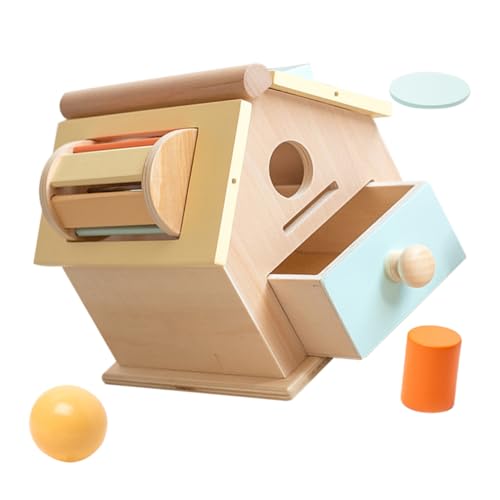 Toyvian 1 Set Münzbox Kleinkindspielzeug Interessantes Kinderspielzeug Kinderversorgung Kompaktes Kleinkind Lernspielzeug Pädagogisches Kinderspielzeug Passendes Kleinkindspielzeug von Toyvian