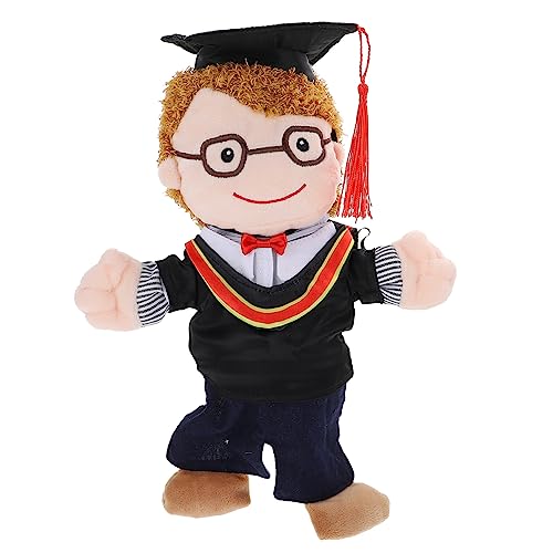 Toyvian 1 Set Puppen Abschlusskleid Hüte Abschlusskappe Puppendekoration Abschlusshut Puppen Abschlusskleidungsset Bezaubernde Puppe Abschlusshut Puppen Abschlussanzug Stoff von Toyvian