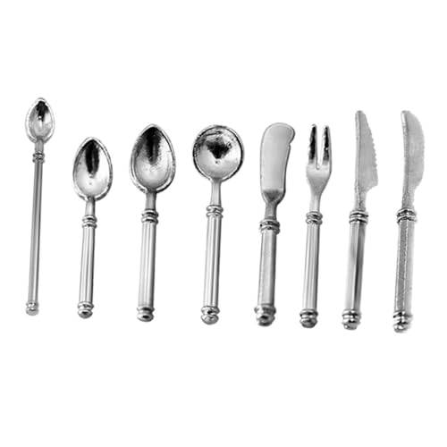Toyvian 1satz Miniatur Gabeln Und Für Puppenhäuser Teiliges Silbernes Geschirrset Dekoration Für Miniaturküchen Und Spielzeughäuser Toyvian 1satz Miniatur Gabeln Und Für Puppenhäuser Teiliges Silbernes Geschirrset Dekoration Für Miniaturküchen Und Spielzeughäuser von Toyvian