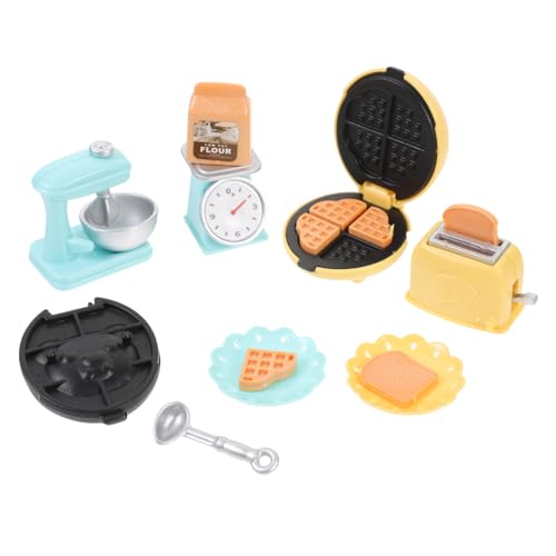 Toyvian 1 Set Puppenhaus Küchenzubehör Backwerkzeuge Mini Layout Puppenhaus Toaster Mixer Miniatur Toyvian 1 Set Puppenhaus Küchenzubehör Backwerkzeuge Mini Layout Puppenhaus Toaster Mixer Miniatur von Toyvian