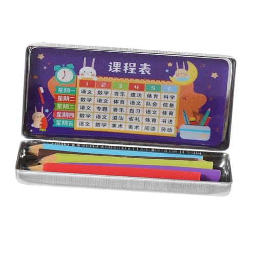 Toyvian 1 Set Puppenhaus Schreibwarenbox Koffer Rosa Niedlich Schreibwaren Miniatur Schreibwaren Mädchen Schule Kleine Mädchen Bleistift Puppenzubehör Mini Puppenhaus Toyvian 1 Set Puppenhaus Schreibwarenbox Koffer Rosa Niedlich Schreibwaren Miniatur Schreibwaren Mädchen Schule Kleine Mädchen Bleistift Puppenzubehör Mini Puppenhaus von Toyvian