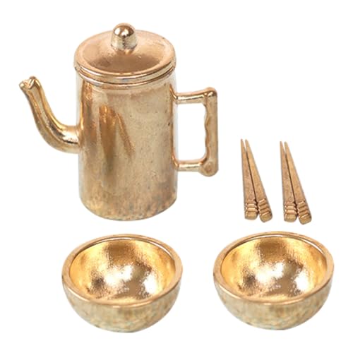 Toyvian 1 Set Puppenhaus Weinglas Besteck Wasserkrüge Wasserkocher Servierutensilien Wohnaccessoires Teekannen Puppenhauszubehör Miniaturhaus Schalen Puppenhaus Geschirr Metall Toyvian 1 Set Puppenhaus Weinglas Besteck Wasserkrüge Wasserkocher Servierutensilien Wohnaccessoires Teekannen Puppenhauszubehör Miniaturhaus Schalen Puppenhaus Geschirr Metall von Toyvian