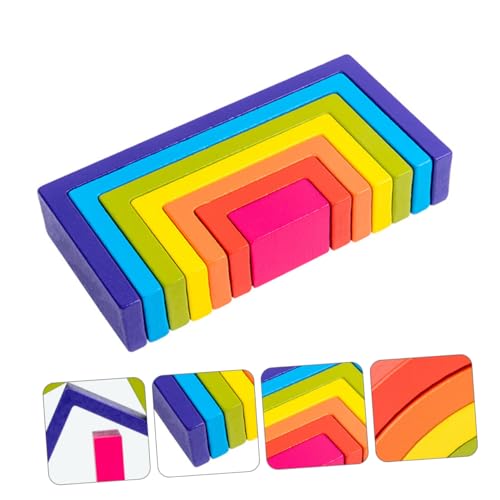 Toyvian 1 Set Quadratische Regenbogen Bausteine Vorschul Kleinkindspielzeug Blöcke Frühes Lernspielzeug Kindergartenbedarf Kognitives Brettspiele Kognitives Bunt Aus Holz Toyvian 1 Set Quadratische Regenbogen Bausteine Vorschul Kleinkindspielzeug Blöcke Frühes Lernspielzeug Kindergartenbedarf Kognitives Brettspiele Kognitives Bunt Aus Holz von Toyvian