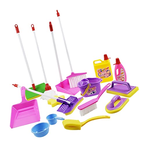 Toyvian 1 Set Reinigungsspielset Kinderspielzeug Spielhaus Reinigungsspielzeug Pädagogisches Reinigungsspielzeug Kinderreinigungsspielzeug Spielhaus Reinigungsgeräte Buntes Plastik Toyvian 1 Set Reinigungsspielset Kinderspielzeug Spielhaus Reinigungsspielzeug Pädagogisches Reinigungsspielzeug Kinderreinigungsspielzeug Spielhaus Reinigungsgeräte Buntes Plastik von Toyvian