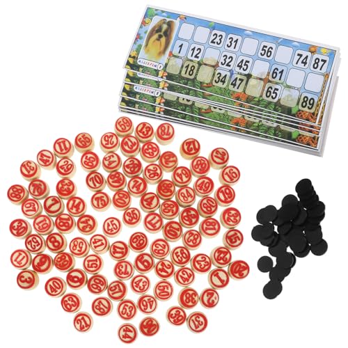 Toyvian 1 Set Russisches Lotto-Set Bingo-Zahlenschach Vintage-Holz-Bingo-Spiel Holz-Tombola-Standardfliesen Bingo-Lotto-Spiel Holz Russisches Lotto- Spielzubehör Toyvian 1 Set Russisches Lotto-Set Bingo-Zahlenschach Vintage-Holz-Bingo-Spiel Holz-Tombola-Standardfliesen Bingo-Lotto-Spiel Holz Russisches Lotto- Spielzubehör von Toyvian