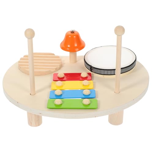 Toyvian 1 Set Schlaginstrument Xylophon Spieltisch Für Musikalischer Spieltisch Pädagogische Schlagtrommel Holz Und Eisenglocken Toyvian 1 Set Schlaginstrument Xylophon Spieltisch Für Musikalischer Spieltisch Pädagogische Schlagtrommel Holz Und Eisenglocken von Toyvian