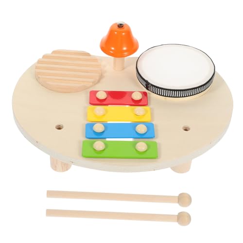 Toyvian Xylophon-Schlagzeug Für Kinder – Holz-Schlagzeug Für Kinder Leicht Zu Bedienen Ideal Als Spielzeug Für Die Musikalische Ausbildung von Toyvian