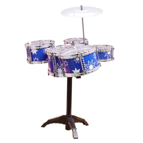 Toyvian 1 Set Schlagzeug Musik Musikinstrumente Lustiges Musical Musik Musik Vorschultrommel Pädagogisches Jazz Trommel Kunststoff Blau Toyvian 1 Set Schlagzeug Musik Musikinstrumente Lustiges Musical Musik Musik Vorschultrommel Pädagogisches Jazz Trommel Kunststoff Blau von Toyvian