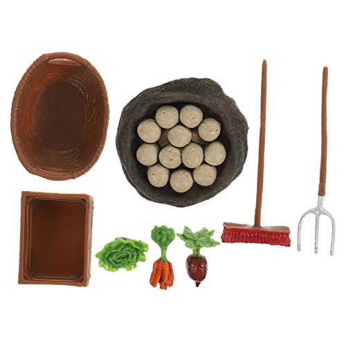 Toyvian 1 Set Simulation Bauernhof Ornamente Bauernhoftier Figuren Sandtisch Modelle Landwirtschaftswerkzeug Modelle Mini Landwirtschaft Bauernhof Themenspielzeug Pflanzenzubehör Toyvian 1 Set Simulation Bauernhof Ornamente Bauernhoftier Figuren Sandtisch Modelle Landwirtschaftswerkzeug Modelle Mini Landwirtschaft Bauernhof Themenspielzeug Pflanzenzubehör von Toyvian