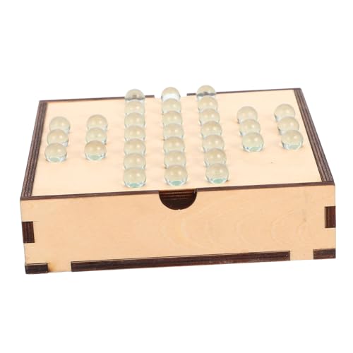 Toyvian 1 Set Single Noble Chess Tragbare Dame Interaktives Dame Brettspiel Dame Trainer Dame Brettspiel Brettspiele Dame Trainingsrequisiten Unterhaltsames Aus Glas von Toyvian