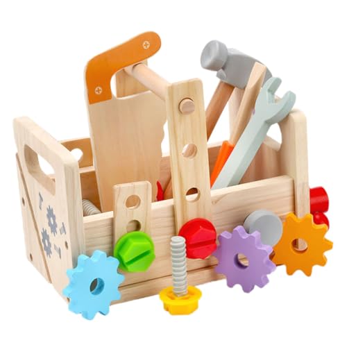 Toyvian 1 Set werkzeugset Werkzeug-Sets kinderwerkzeugkasten Schraubendreher zabawki stymulujące rozwój Pädagogisches Lernspielzeug Kinderspielzeug hölzern Toyvian 1 Set werkzeugset Werkzeug-Sets kinderwerkzeugkasten Schraubendreher zabawki stymulujące rozwój Pädagogisches Lernspielzeug Kinderspielzeug hölzern von Toyvian