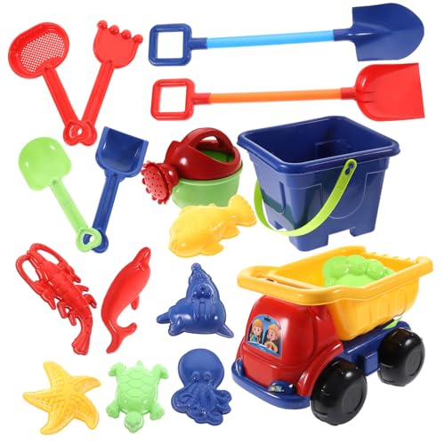 Toyvian 17-teiliges Strandspielzeug-Set Für Kinder – Baggerwerkzeuge & – Perfekt Für Spaß Im Freien Toyvian 17-teiliges Strandspielzeug-Set Für Kinder – Baggerwerkzeuge & – Perfekt Für Spaß Im Freien von Toyvian
