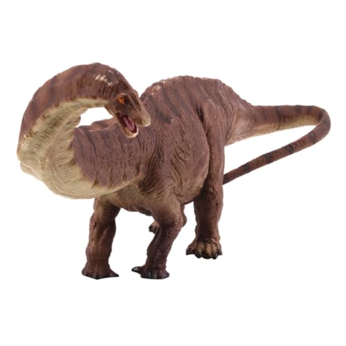Toyvian 1 Stück Dinosaurier- bücherregal Dekoration buchregal Dekoration Desktop Ornament kinderknallzeug hausdeko Dinosaurier-Ornament für Apatosaurus-Verzierung Brown von Toyvian
