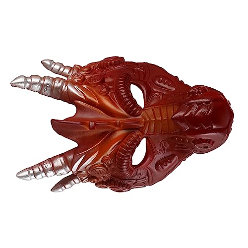 Toyvian 1 Stück Drachenmaske für Halloween Halloween-Hälfte Party LED Maskerade Kopfbedeckung Kostüme halloween accessories zubehör halloween Halloween-Drachenmaske Kostüm Drachenmaske rot Toyvian 1 Stück Drachenmaske für Halloween Halloween-Hälfte Party LED Maskerade Kopfbedeckung Kostüme halloween accessories zubehör halloween Halloween-Drachenmaske Kostüm Drachenmaske rot von Toyvian