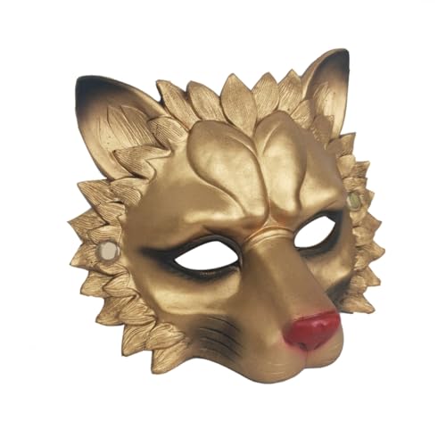 Toyvian 1 Stück Halloween-Dekor Halloween-Masken Für Erwachsene Maskerade-Maske Party-Löwen-Dekoration Tanzparty Löwen-Maske Halloween-Löwen-Maske 3D-Make-Up Cosplay von Toyvian