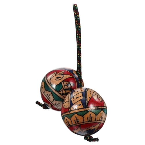 Toyvian 1 Stück Handgezeichnete Maracas Handgemalter Rhythmusball Fingersandhammer-Instrumente Rhythmus-sandball Sandball Rhythmusinstrumente Trommelbälle Holz Toyvian 1 Stück Handgezeichnete Maracas Handgemalter Rhythmusball Fingersandhammer-Instrumente Rhythmus-sandball Sandball Rhythmusinstrumente Trommelbälle Holz von Toyvian