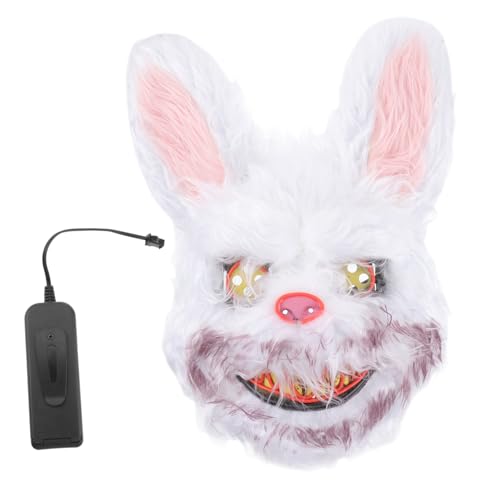 Toyvian 1stück Glühende Blutige Hasenmaske Für Halloween Gruselige Gesichtsbedeckung Für Kostümpartys Und Festivals Und Lustiges Design Toyvian 1stück Glühende Blutige Hasenmaske Für Halloween Gruselige Gesichtsbedeckung Für Kostümpartys Und Festivals Und Lustiges Design von Toyvian