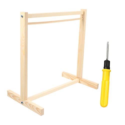 Toyvian 1 Stück Holz Puppen Kleiderbügel Holz Kleiderständer für Puppenkleidung und Zubehör für Aufbewahrung und Organisation von Puppenoutfits Toyvian 1 Stück Holz Puppen Kleiderbügel Holz Kleiderständer für Puppenkleidung und Zubehör für Aufbewahrung und Organisation von Puppenoutfits von Toyvian